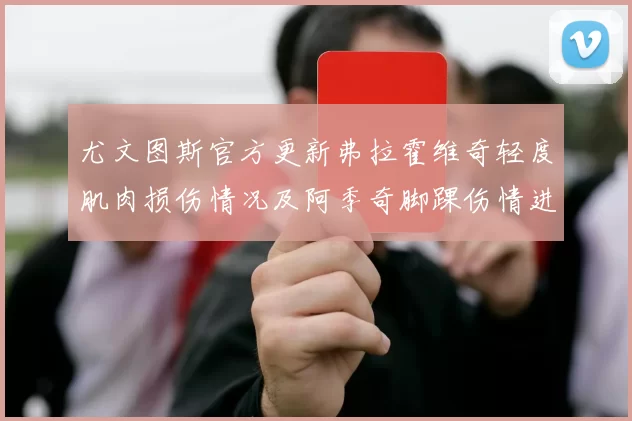 尤文图斯官方更新弗拉霍维奇轻度肌肉损伤情况及阿季奇脚踝伤情进展